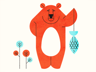 Bears Do Say Sorry - Parko Polo bear illustration parko polo