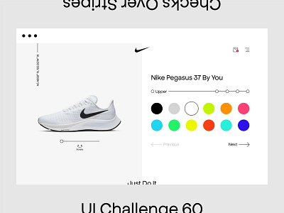 UI Challenge 60 - Color Picker 60 dailyui illustrator nike sneakers uiux xd