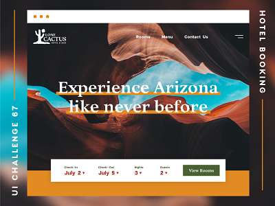 Daily UI 67 - Hotel Booking