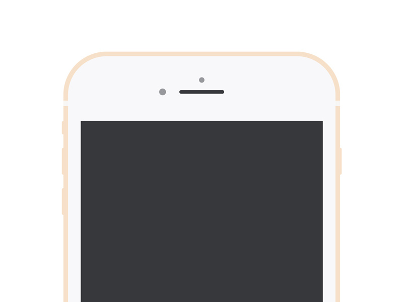 IPhone 7 And 7 Plus Vector Templates By Brooks On Dribbble