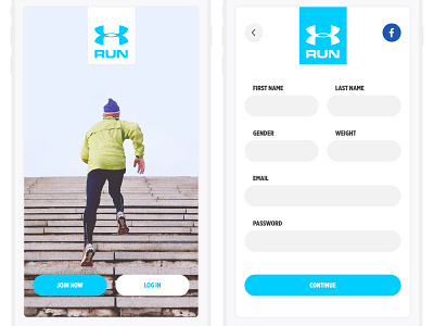 Daily UI Challenge—Login dailyui dailyui 001 running sports uiux xd