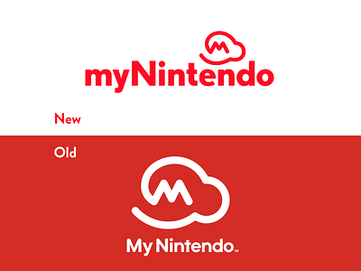 MyNintendo Logo Redesign logo logodesign logotype nintendo redesign video games