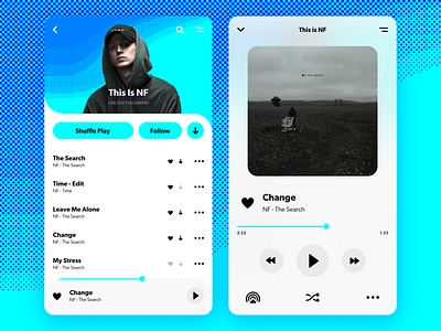 Daily UI Challenge—Music Player