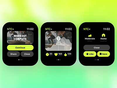Daily UI Challenge—Message app apple daily ui dailyui fitness interface nike uiux vector watch watchos workout xd