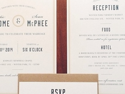 Wedding Invites invites print reception rsvp typography vintage wedding