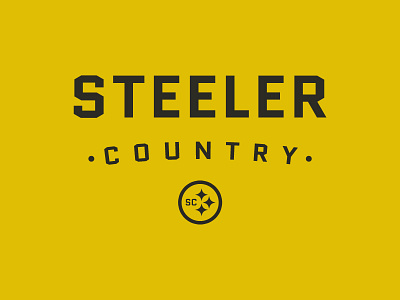 Steeler Country branding football logo pittsburgh podcast steelers