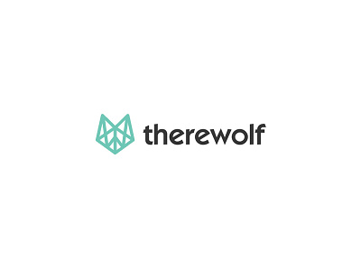 Therewolf logo app brand branding identity logo