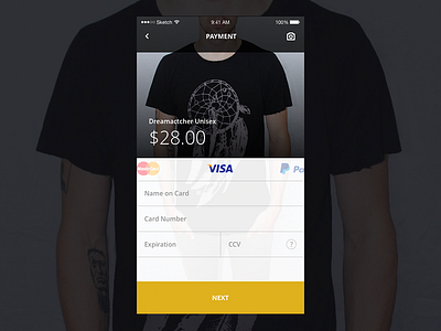 Daily UI 002 - Credit Card Form
