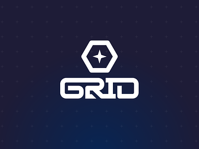 Grid Logo brand branding grid identity logo retro