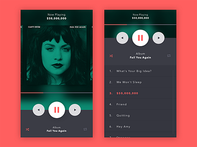 Daily Ui 009 - Media Player