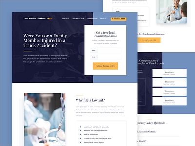 Legal Landing Page