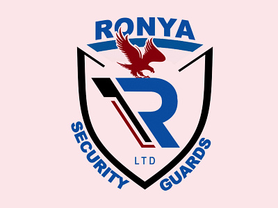 Ronya Guards branding graphic design typography