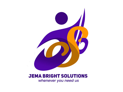 Jem Bright Solutions Logo design graphics illustration logo