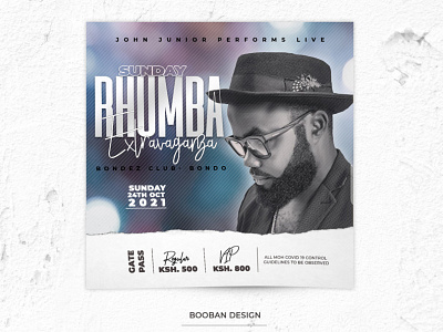 Rhumba Extra Vaganza design graphic graphics