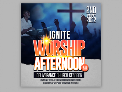 Ignite Worship Experience design graphic illustration typography