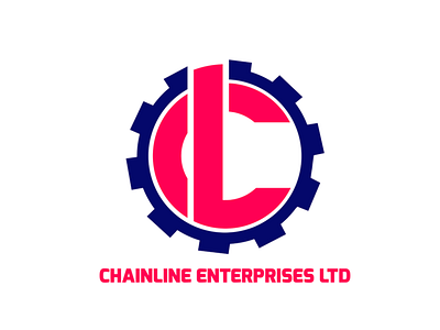 Chain Line Logo brand design design logo