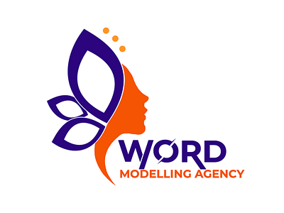 Word Modelling Agency brand design branding design graphic graphic design graphics illustration logo typography ui