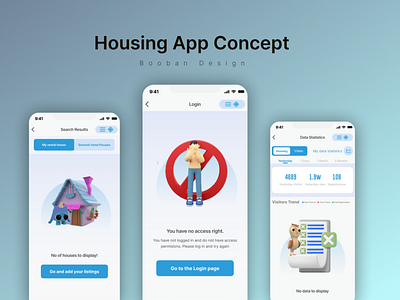 Housing App Concept