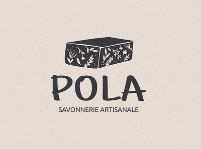 Pola savonnerie artisanale artisanal brand branding design identity branding logo logodesign logotype soap visual design