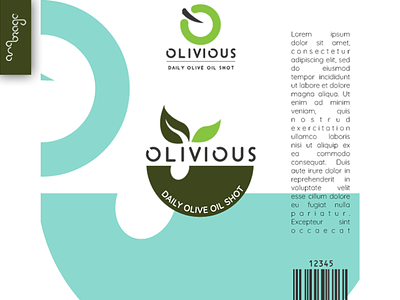 Branding and Packaging  Design Olivious Oil