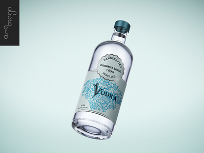 LABEL VODKA branding design graphicdesign illustration typography