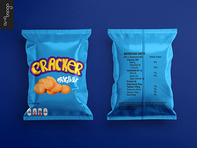 Cracker Cookies Packaging Design