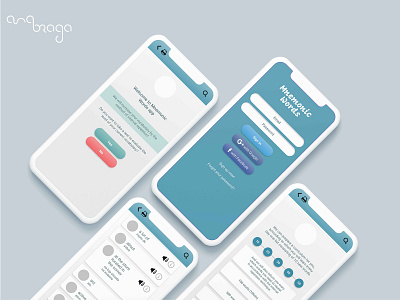 Menomonic Words dribble app ui uidesign web