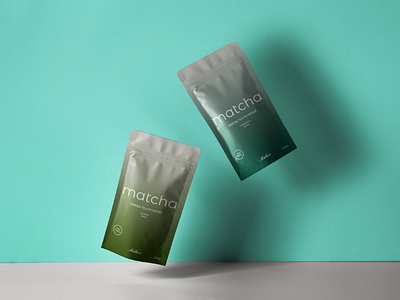 Green Tea Packaging adobe illustrator ai branding design digital art graphic design green tea marketing matcha packaging typography