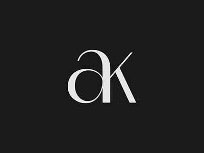 AK Monogram adobe daysoftype type typedesigner typeinspiration typoart typodesign typograph typographicart typographyideas typographyporn