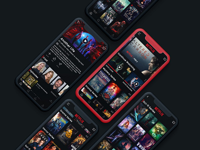 Netflix App Redesign