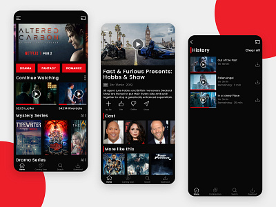 IPTV App UI Design #2