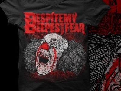 Pennywise artwork clown design forsale gore illustration it pennywise