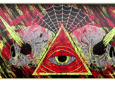 board design progress color design eye progress skull web