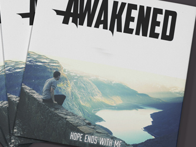 Awakened- Hope Ends With Me album art aus australia awakened ep metal
