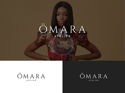 ÖMARA Atelier Rebrand branding design graphicdesign logo typography