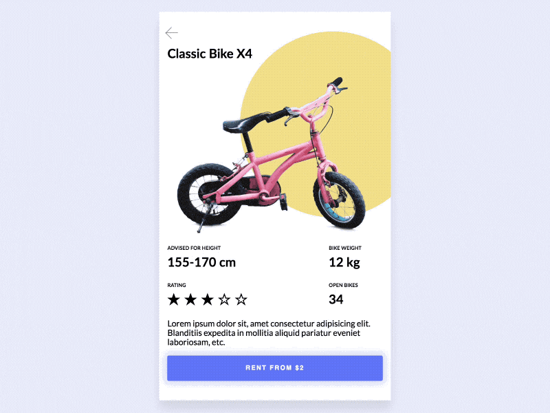 Bike Blender 🚲🌪️ animation app bike css keyframers state