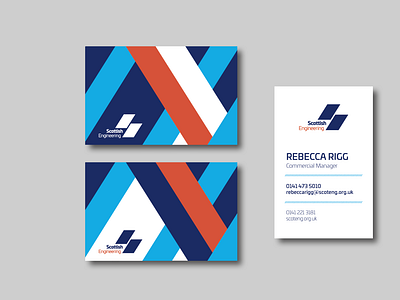 Scottish Engineering business cards