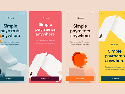 3D / brand exploration 3d app blender branding colorful credit card design figma finance fintech ui vibrant