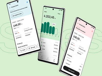 The new Vibrant app app branding colorful credit card dashboard figma fintech overview payment payment app sales simple tap to phone terminal ui ux