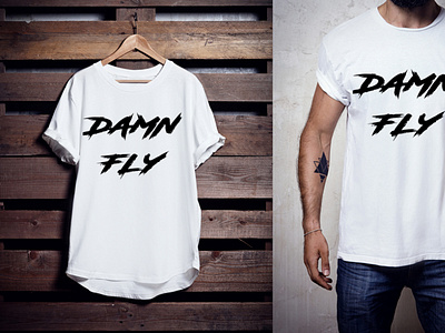 Damn Fly Tshirt design branding design illustration tshirt tshirt art tshirt design tshirtdesign tshirts typography vector
