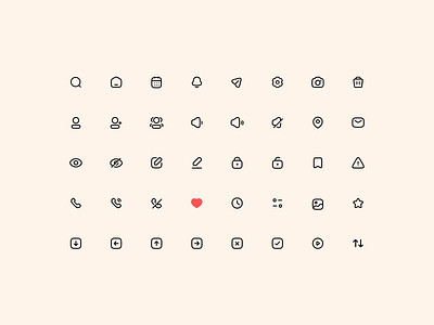 Limoo icons cute icons free icon set icon icon pack icon set iconography icons icons set illustrator minimal ui icons outline icons outlined icons radius icons smooth icons ui ui icons vector vector icon pack