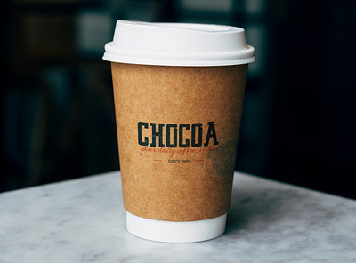 Chocoa Coffee Co (Concept) branding coffee cup coffee packaging package design