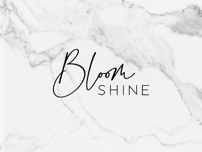Bloom shine branding designer freelance freelance designer graphicdesign logo logodesigner logodesigns logotype minimalism