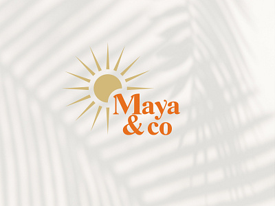 Maya&co logo aesthetic aesthetic tones aestheticartgallery aethetic logo branding designer freelance freelance designer graphicdesign logo logodesigner logodesigns logotype minimalism