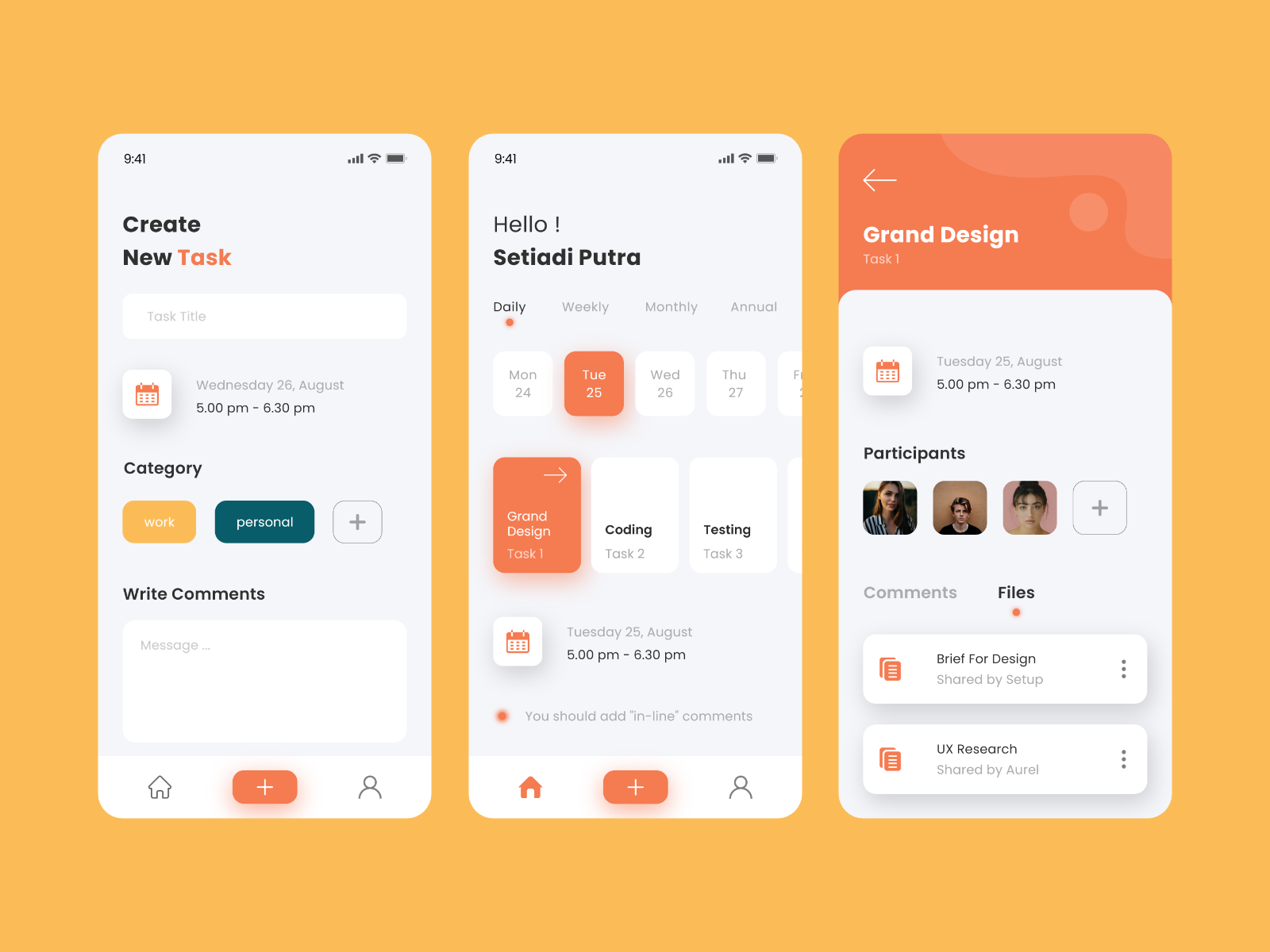 Task Management App by Setiadi Putra Pratama on Dribbble