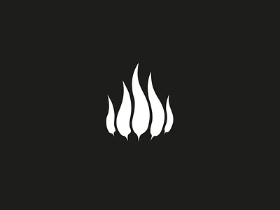 Unused logo mark brand branding design designer fire graphic logo mark smoke unused