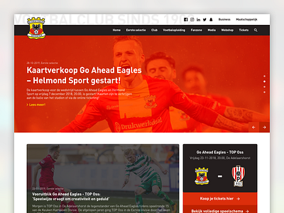 Go Ahead Eagles - Concept redesign