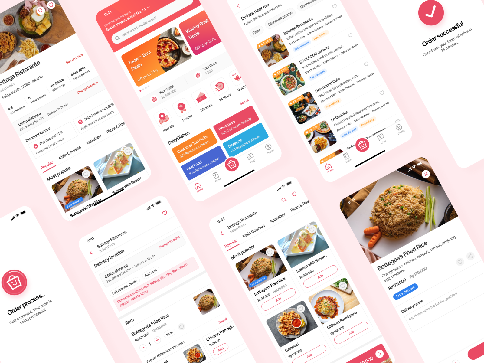 FoodIe - Online Food Delivery by Budiyarto on Dribbble