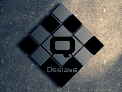 q design branding flat illustration illustrator logo logodesign minimal vector