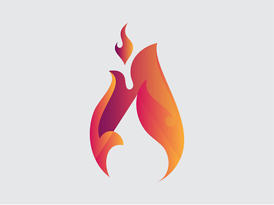 Fire Logo adobe illustrator branding creative design custom logo logo